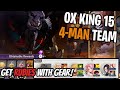 Ruby Farming In Ox King? 4-Man Ox King 15 Team &amp; Stats [Seven Knights: Rebirth]