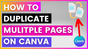 How To Duplicate Multiple Pages In Canva? [in 2025]