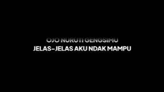 mentahan lirik lagu full senyum