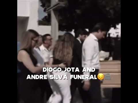 Diogo Jota and Andre Silva Funeral 😔😭#viralshort #shorts #football