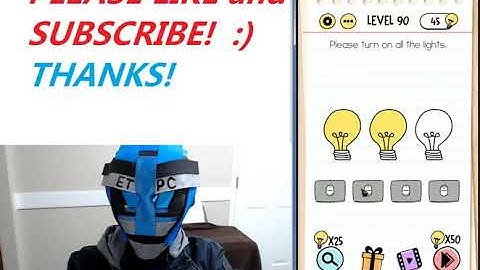 BRAIN TEST LEVEL 90 WALKTHROUGH WITH ANSWERS