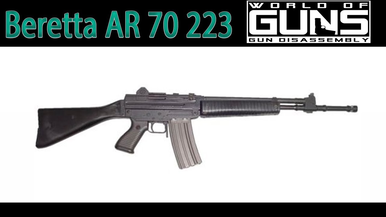 Beretta AR 70 223 полная разборка и сборка в World of Guns: Gun Disassembly