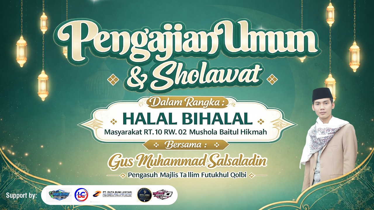 LIVE PENGAJIAN BERSAMA GUS SALSALADIN NGENTRONG, KARANGAN, TRENGGALEK
