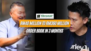 RM40 Million to RM360 Million Order Book in 3 Months , How Fibromat Did It