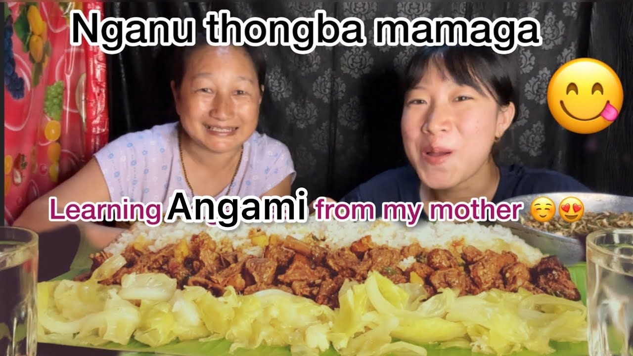 Nganu thongba 😋😋 mama ga oina chajarak age@AniChappi ||manipurifunnyeating||