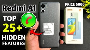 Redmi A1 Top 25++ Hidden Features | Redmi A1 Tips & Tricks | Redmi A1