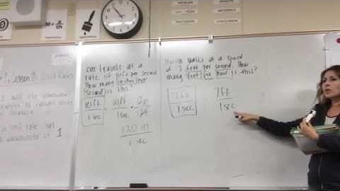 Chapter 1 Lesson 3, Unit Rates