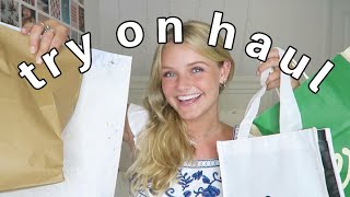 Try On Shopping Haul From Home