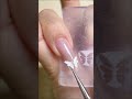 Spatial French-style Butterfly #ButterflyAesthetics#nailart#TAYE