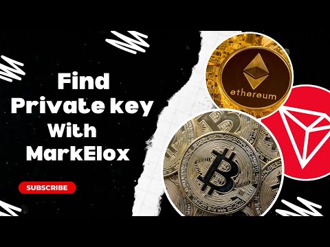 Find The Bitcoin Private Key With MarkElox