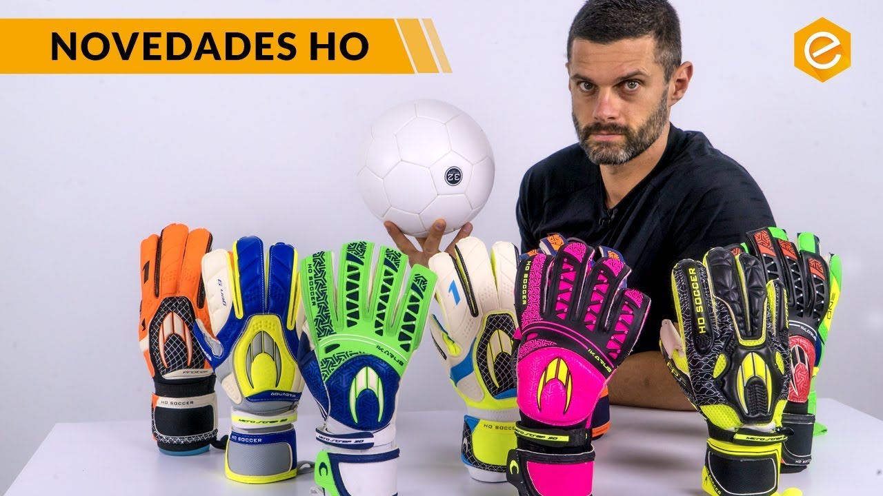 COLECCIÓN SOCCER Guantes de Portero - YouTube