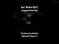 New Integral of the Day! #mathwithprofessorv #calculusvideos #integralcalculas