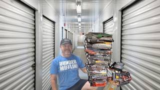 Retro Video Game Collection Hidden Found In Cheap $120 Storage Unit!