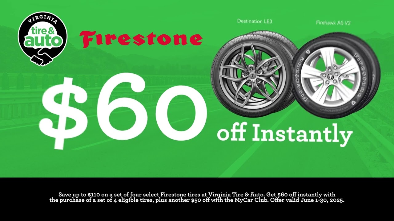 Up to $110 Off Firestone Tires