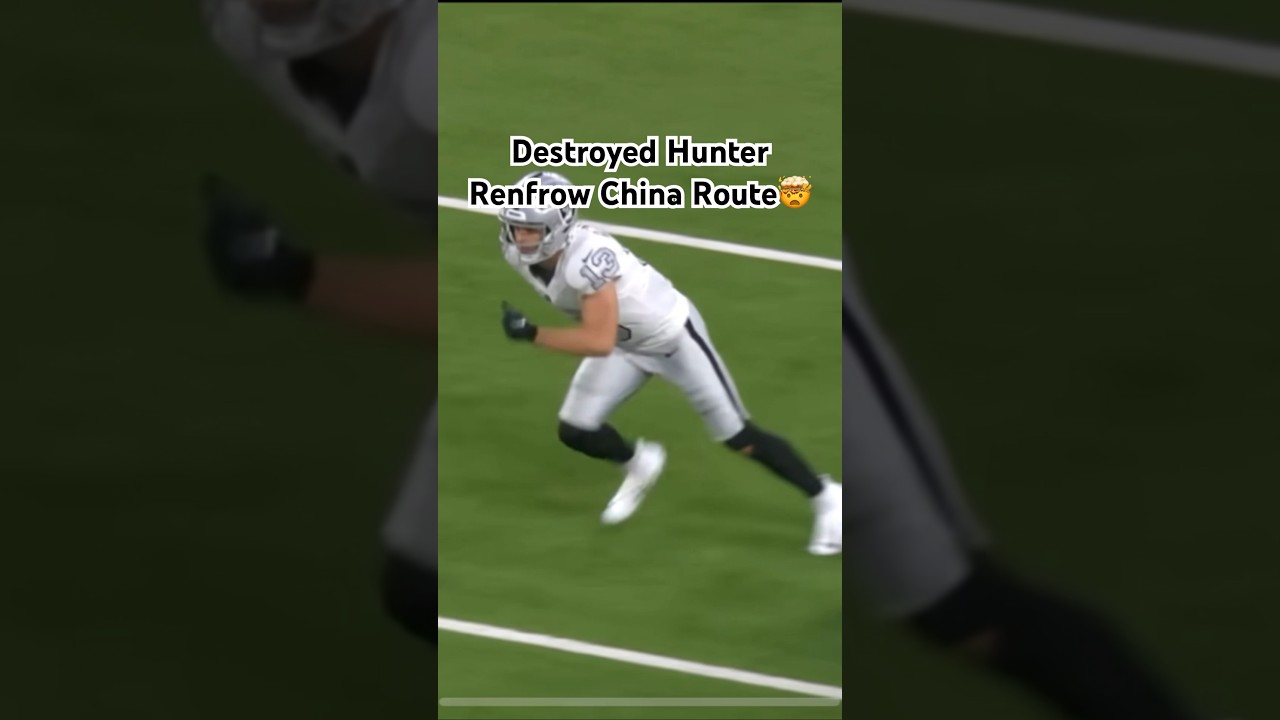 Destroyed Hunter Renfrow China Route 🤯 