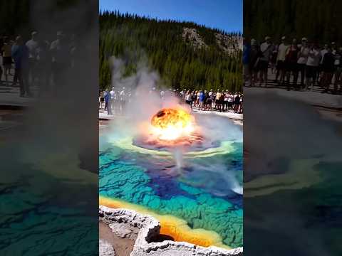 Yellowstone National Park in Wyoming 🤔😳😲