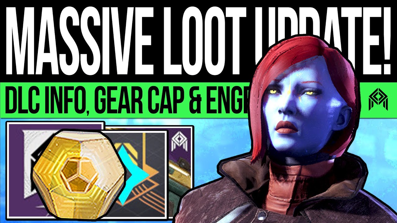 Destiny 2 | MASSIVE CHANGES! New LOOT SYSTEM! DLC Activities, Gear Capping, Redacted Engram & MORE!