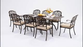 Outdoor Dining Set for 8