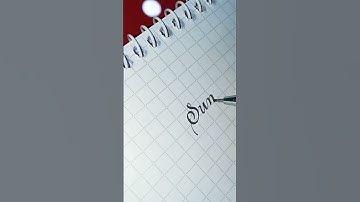 How to write the name "Sumit"😍❣️❣️ Mahesh Sharma Calligraphy #viral #calligraphy #trending #shorts