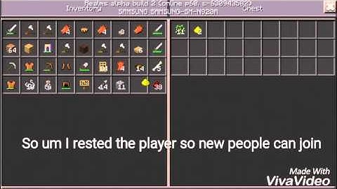 Minecraft Mcpe 0.15.0 beta 2 join my realm (new people )