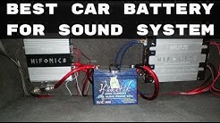 Best Car Battery for Sound System - Top Car Audio Batteries 