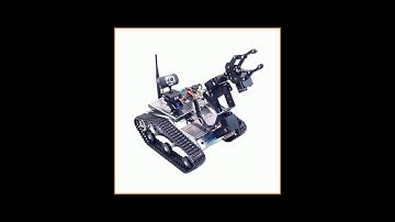 Xiao R DIY WiFi Video Smart Robot Tank Car For 51 Duino with Camera PTZ