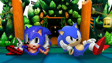 5 Sonic Games Recreated in Sonic Generations