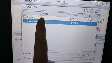 S6610 How to import BMP file-EN Leadjet CIJ inkjet printer