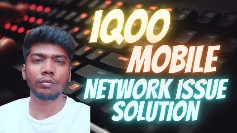 Iqoo Mobile Network Issue & Solution || தமிழ்