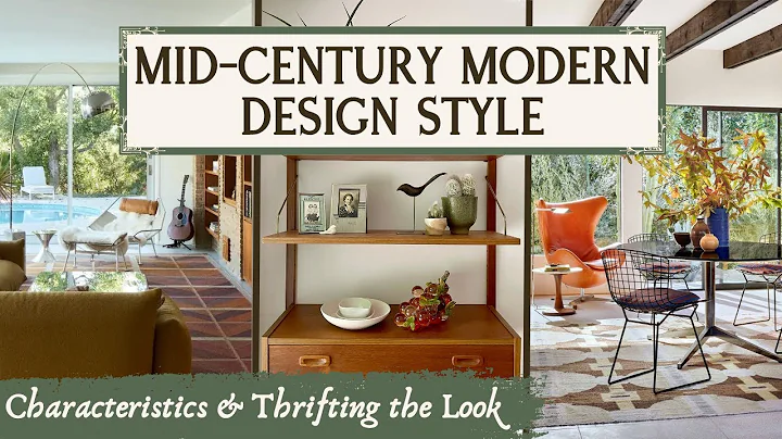 MID-CENTURY MODERN INTERIORS | Budget-friendly design | Thrift MCM
