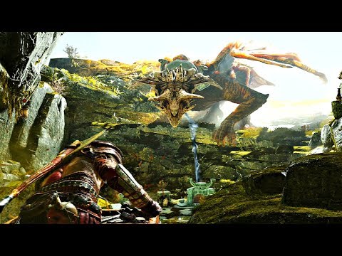 GOD OF WAR 4 - Fafnir, The Dragon (Secret Encounter)