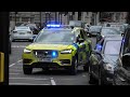 Volvo XC90 Police Cars Responding in London!