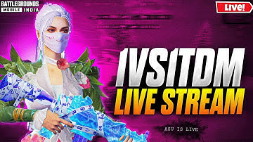 BGMI TDM 1v1 Custom Room Live 😍  #tdm #bgmi #customroomlive