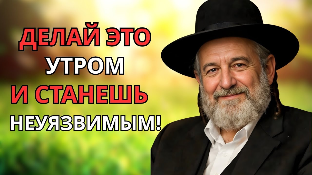Делай это каждое утро после пробуждения — и силы будут на весь день | Еврейская мудрость
