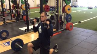 Half-Kneeling Curl-to-Press