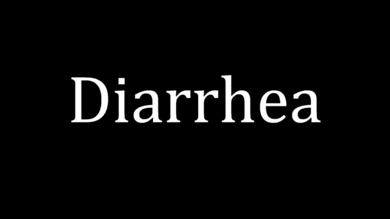 How To Pronounce Diarrhea YouTube