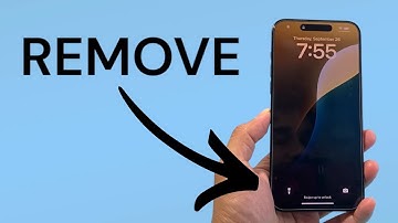 How To Remove Flashlight From Lock Screen on iOS 18