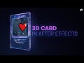 How to Create a 3D Card Effect in After Effects | PremiumBeat.com