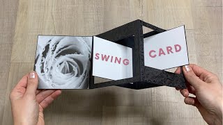 Double Swing Card Tutorial | Flip Photo Card | Greeting Card | Scrapbook Pop Up Card Ideas