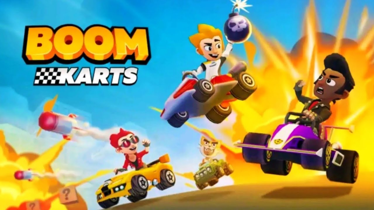Boom Karts - Multiplayer Kart Racing 2021 🏍️ Multiplayer Racing Game 🎮🚗