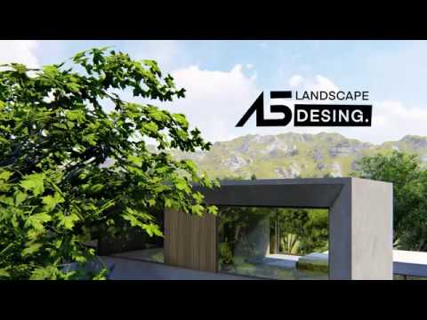 The Home landscape in garden. - YouTube