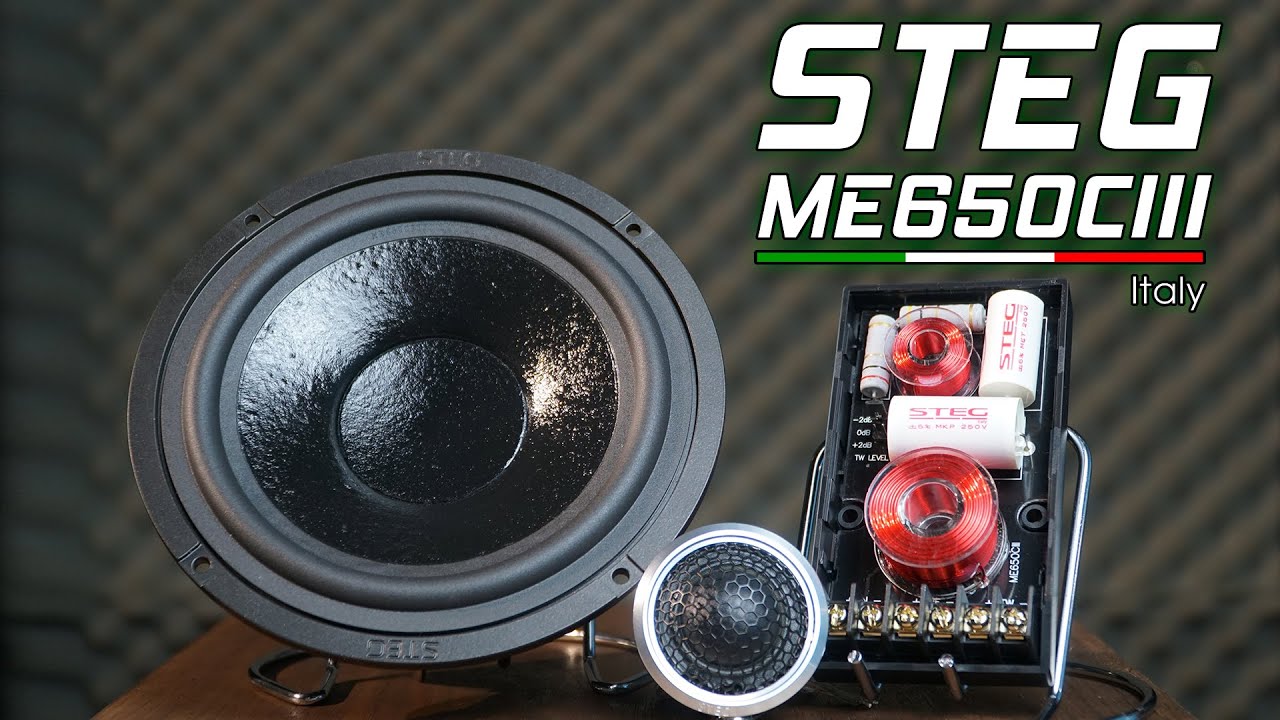 STEG ME650CIII dòng loa đỉnh cao dành cho ô tô đến từ Italy