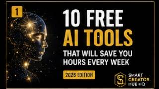 10 FREE AI Tools That Will Save You Hours Every Week (2026 Guide)