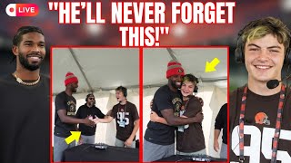 🚨 Shedeur Sanders DOES IT AGAIN! The Most Heartwarming Training Camp SURPRISE for a FAN IN HISTORY!