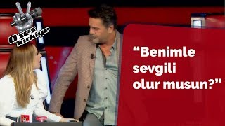 Beyaz Dan Hadise Ye Herkesi Şoke Eden Soru Benimle Sevgili Olur Musun? O Ses Türkiye 2018