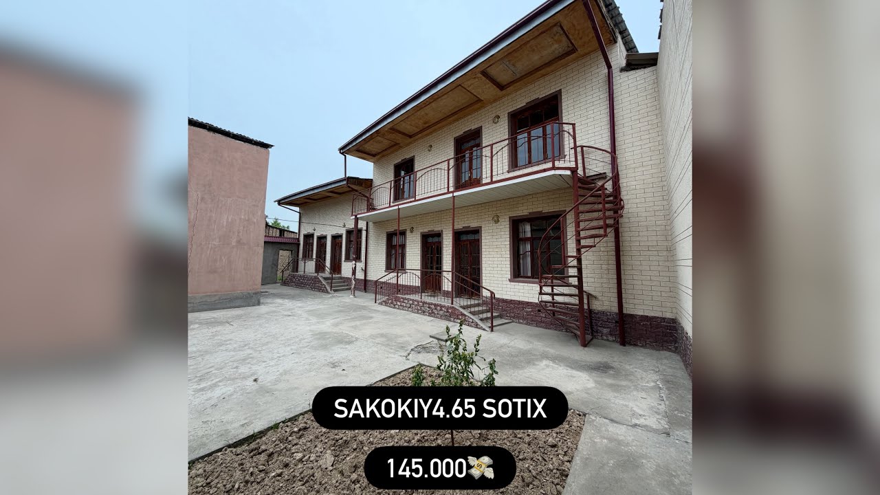 Uchtepa tumani Sakokiy maxalasida Xovli Sotuvi✅