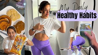 MY HEALTHY (FIT) HABITS | nutrition, workout, highschool, mindset, skincare✨