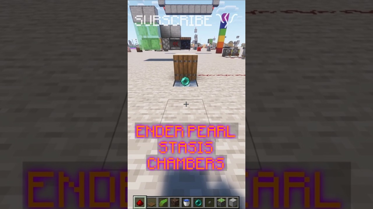Use ENDER PEARL STASIS CHAMBERS to TELEPORT ANYTIME! | Redstone with PsiVolt 