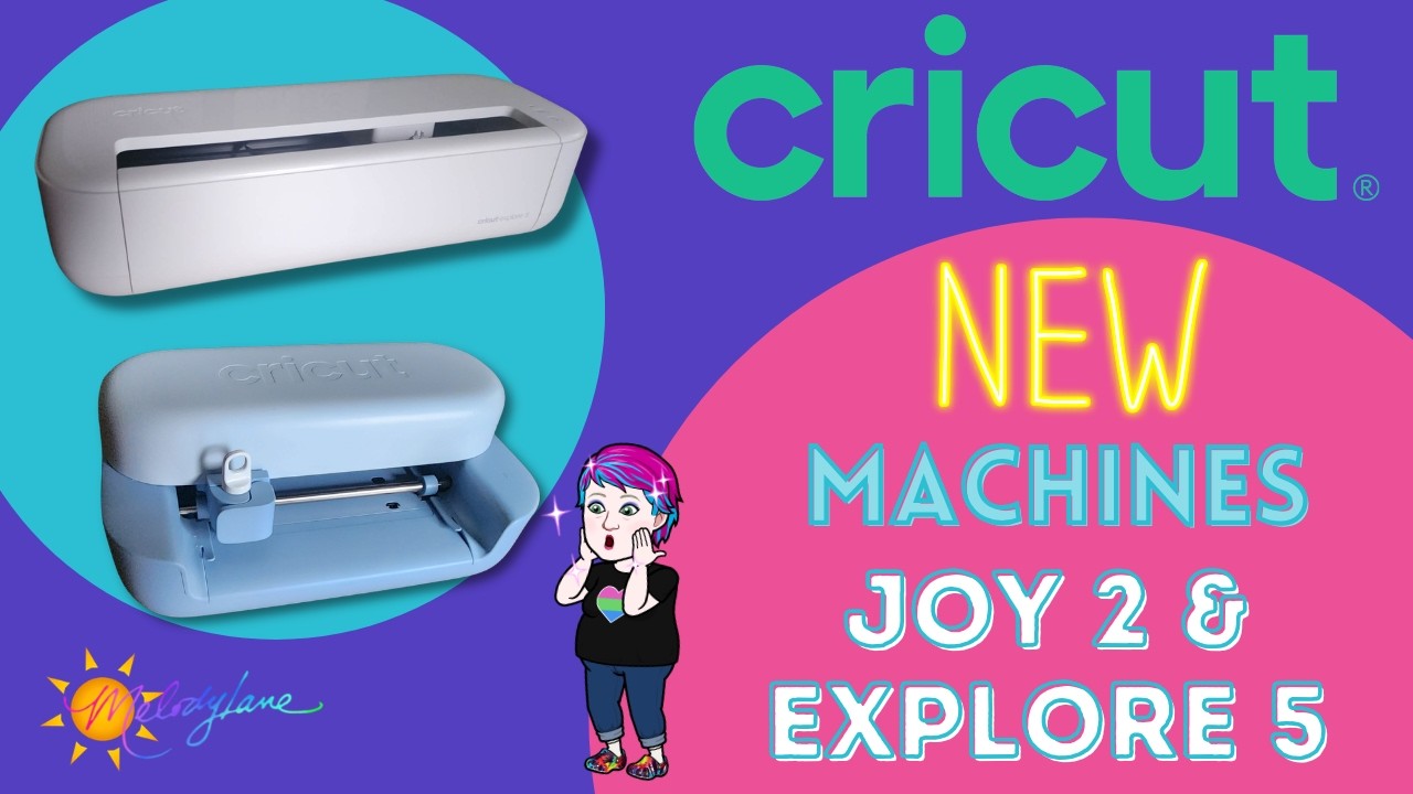 Представляем новые машины Cricut! Joy 2 и Explore 5 – давайте посмотрим.