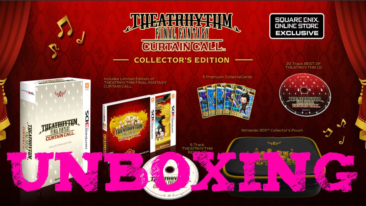 Theatrhythm Final Fantasy Curtain Call Collector S Edition